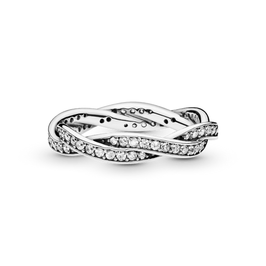 Anillo Trenzado Reluciente