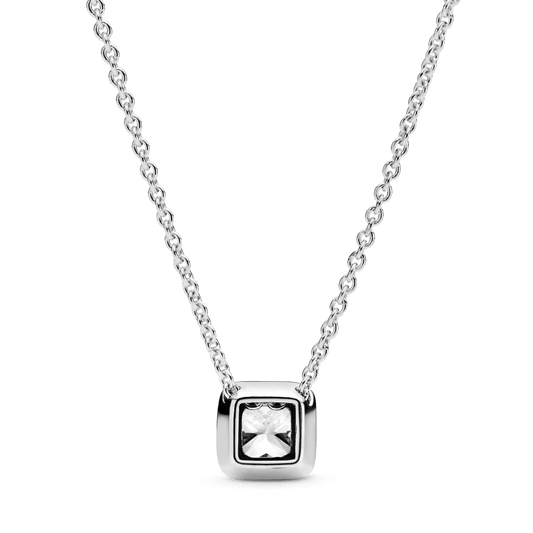 Collar Halo Cuadrado Brillante