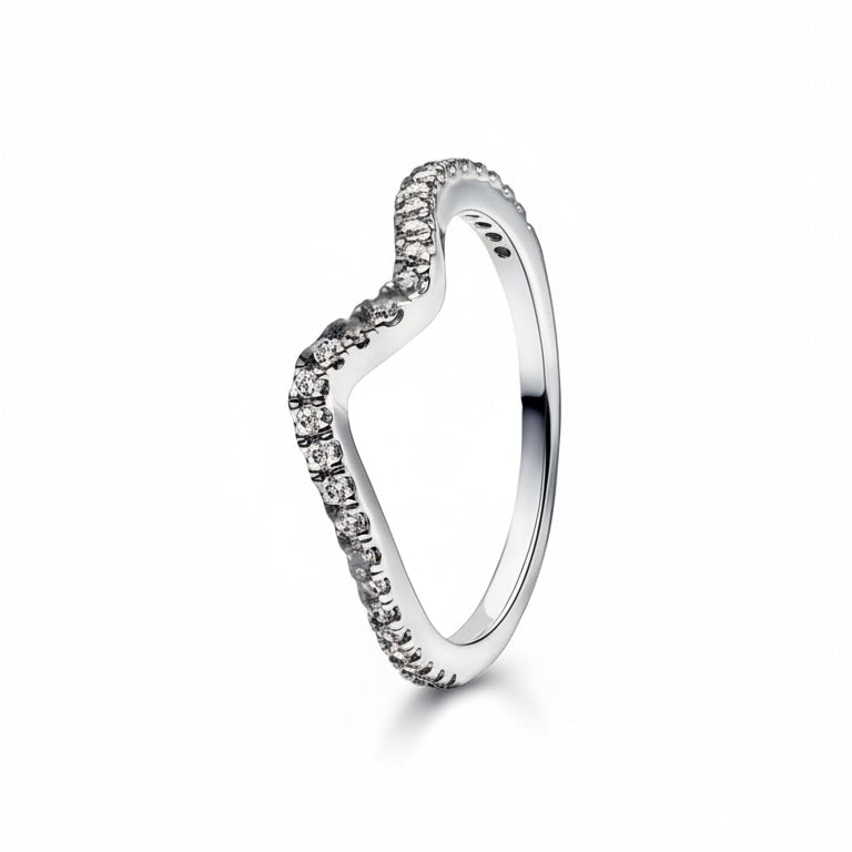 Anillo Irregular Pave