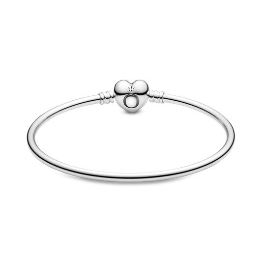 Brazalete con Broche de Corazón Rigido Moments