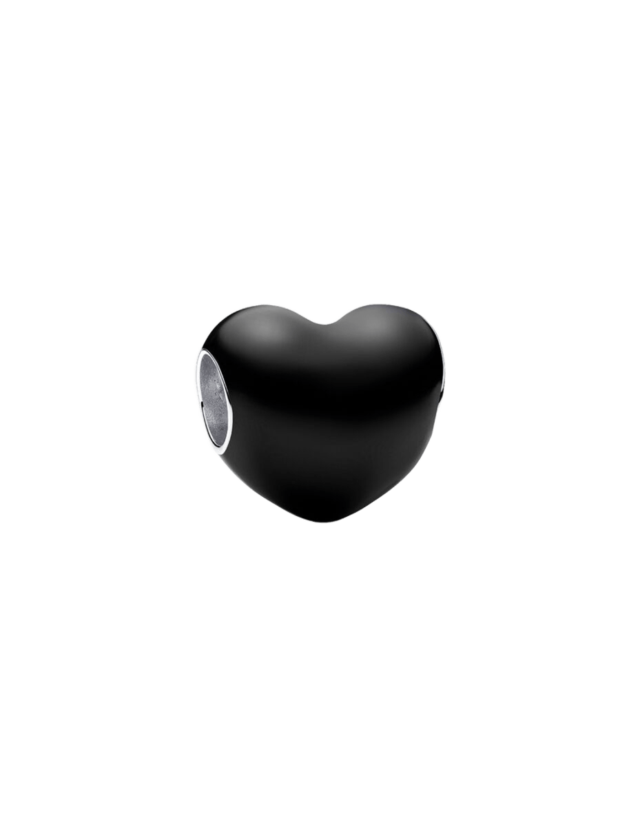 Charm Corazón Grande Metalico