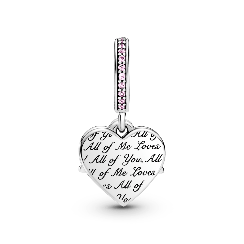 Charm Colgante Corazón y Mamá