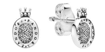 Aretes de Logo Elegancia Clásica