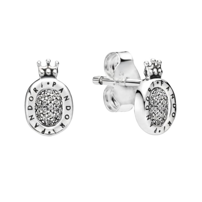 Aretes de Logo Elegancia Clásica