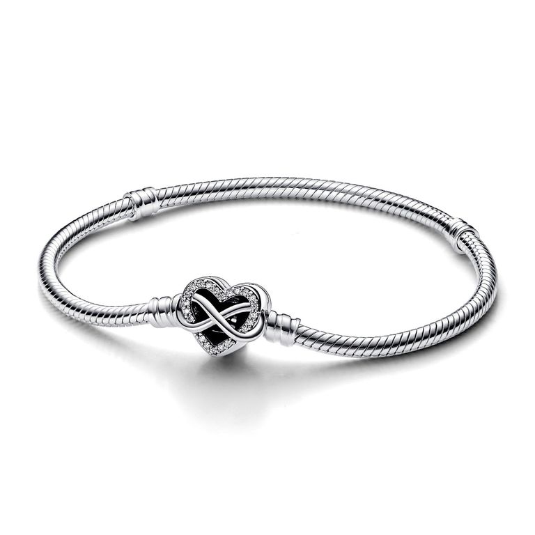 Brazalete Flexible Corazón Infinito