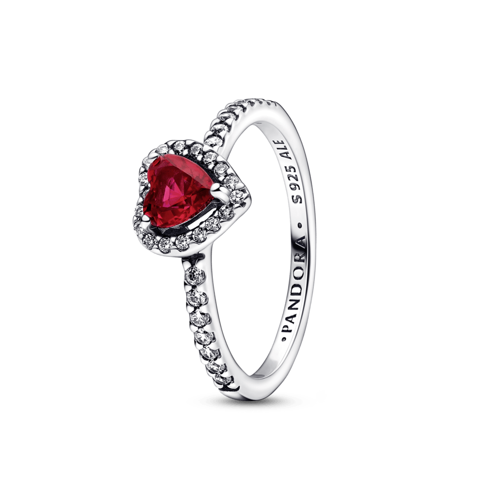 Anillo Corazón Elevado
