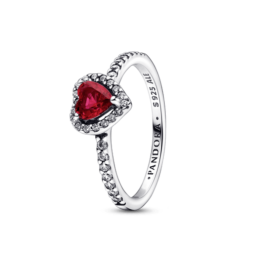 Anillo Corazón Elevado