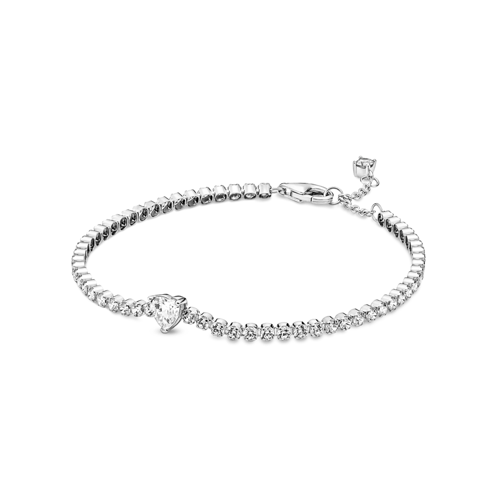 Brazalete de tenis corazon