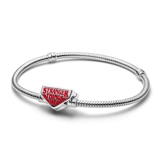 Brazalete Flexible Moments Cadena de Serpiente con Cierre de Stranger Things