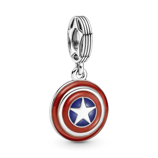 Charm Colgante Escudo del Capitán América de The Avengers de Marvel