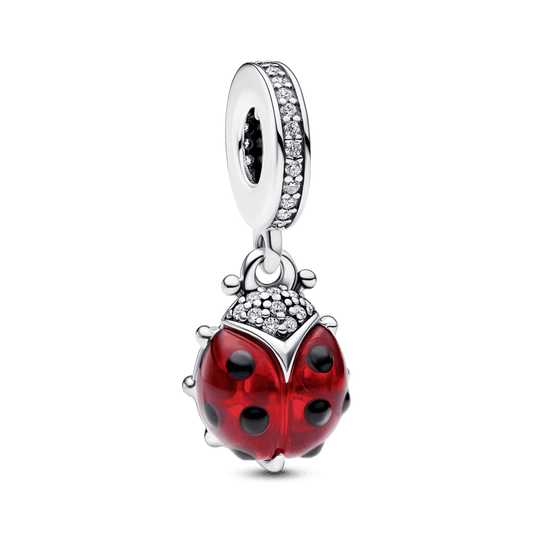 Charm Colgante Mariquita Roja