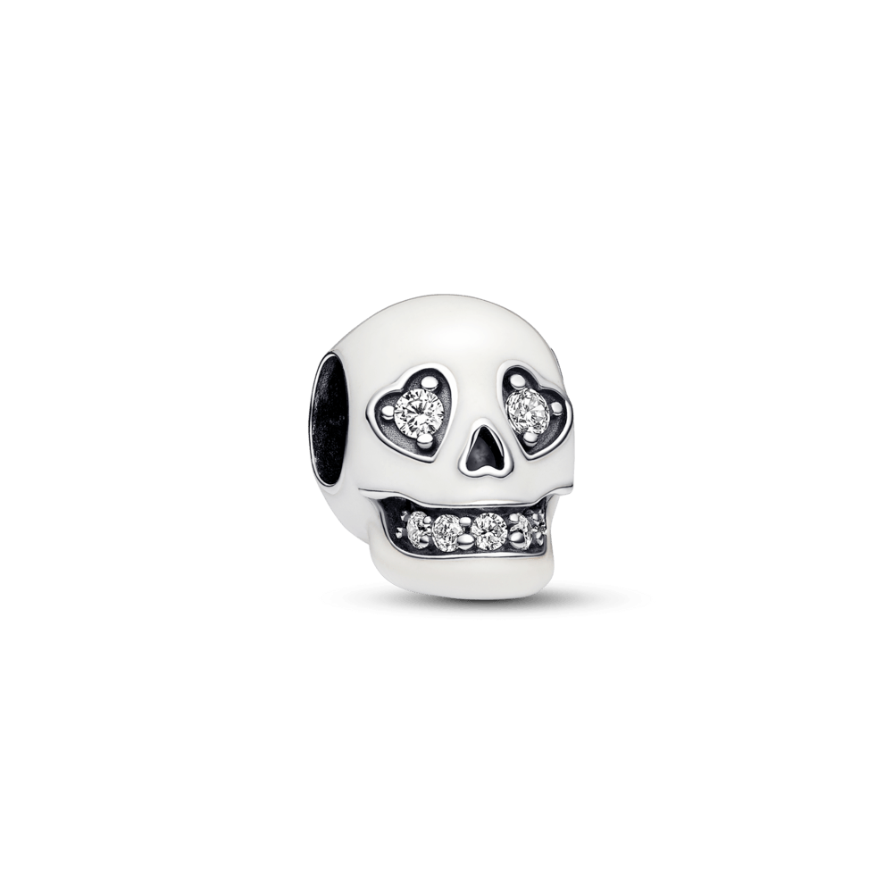 Charm Calavera Brillante
