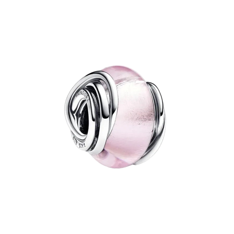 Charm Murano Rosado Pu