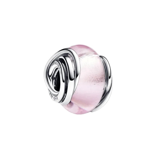 Charm Murano Rosado Pu