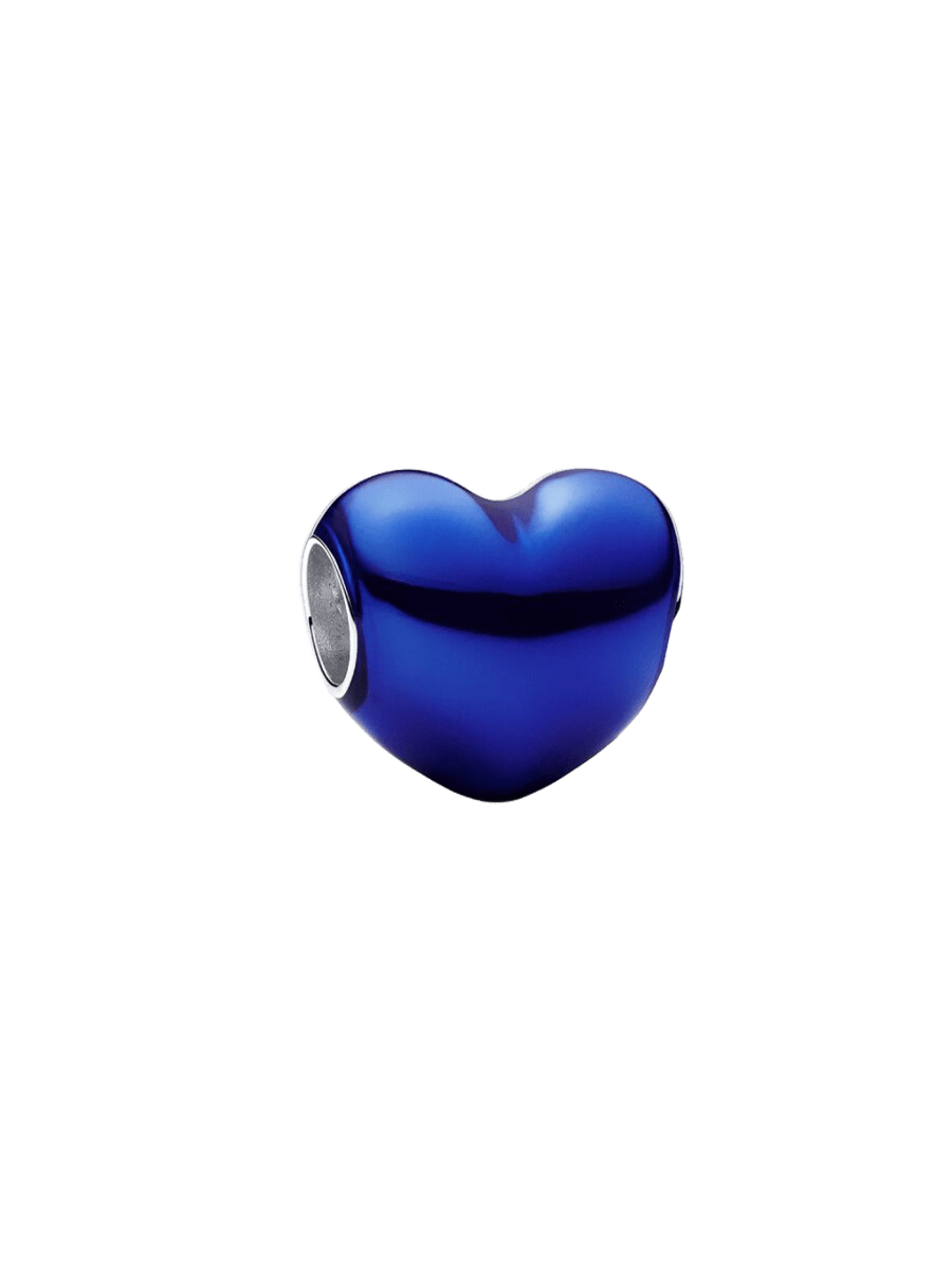 Charm Corazón Grande Metalico