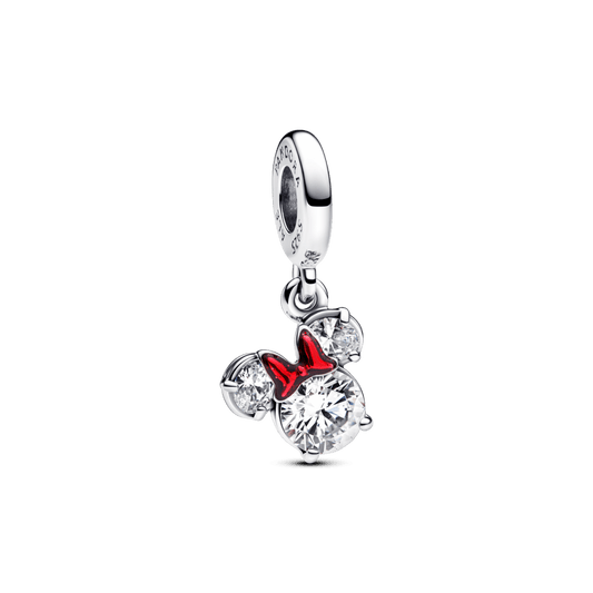Charm Colgante Silueta Cabeza Brillante Minnie