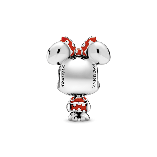 Charm Vestido de Lunares y Moño de Minnie Mouse de Disney