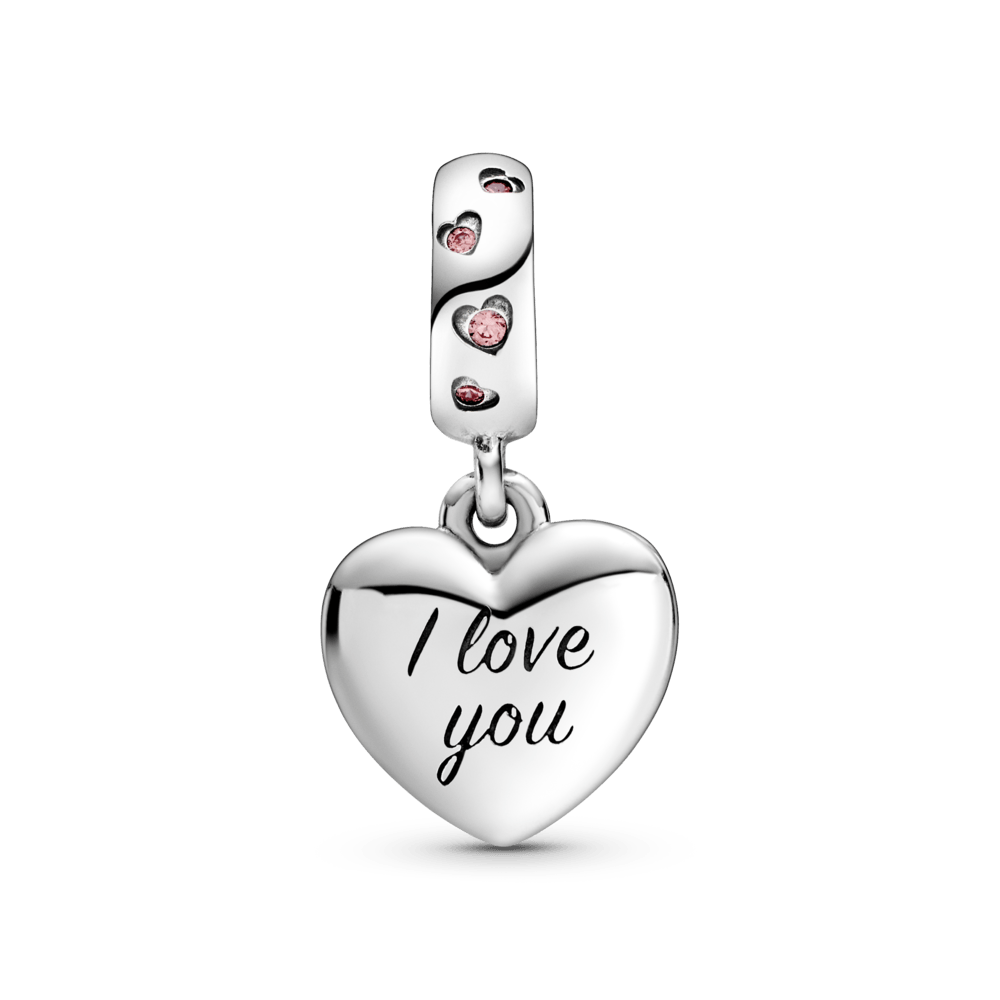 Charm Colgante MOM I love you