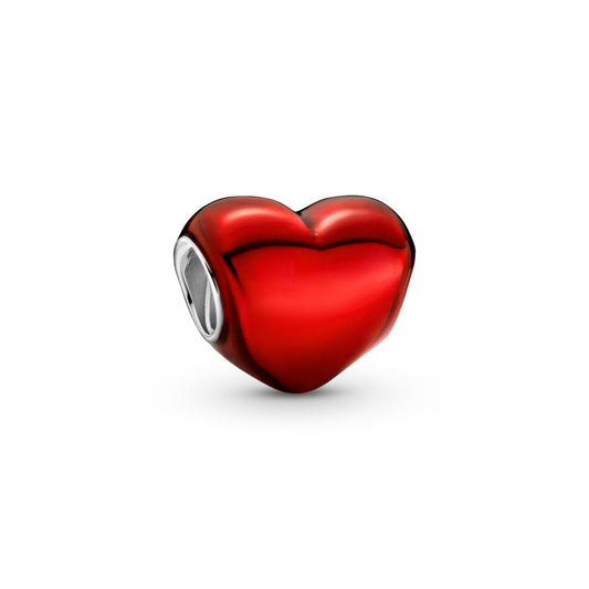 Charm Corazón Grande Metalico