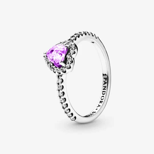 Anillo Corazón Elevado