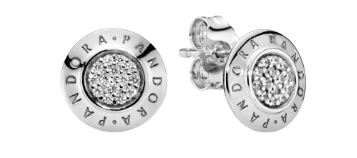 Aretes de Botón Corazón Elevado