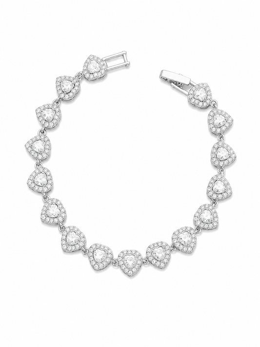 Brazalete - Pulsera Angelic Corazones