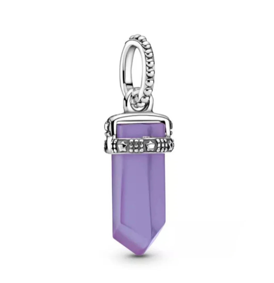 Charm Cuarzo Lila