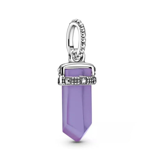 Charm Cuarzo Lila