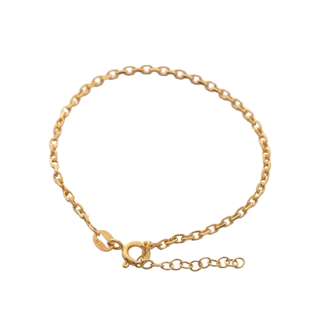 Pulsera Aros Oro Laminado 18k