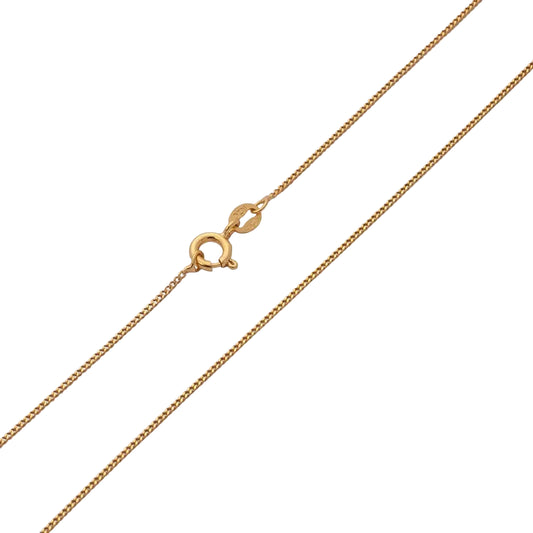 Cadena Cubanita Oro Laminado 18k