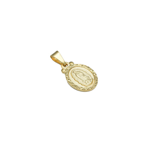 Dije Virgen de Guadalupe B Oro Laminado 18k
