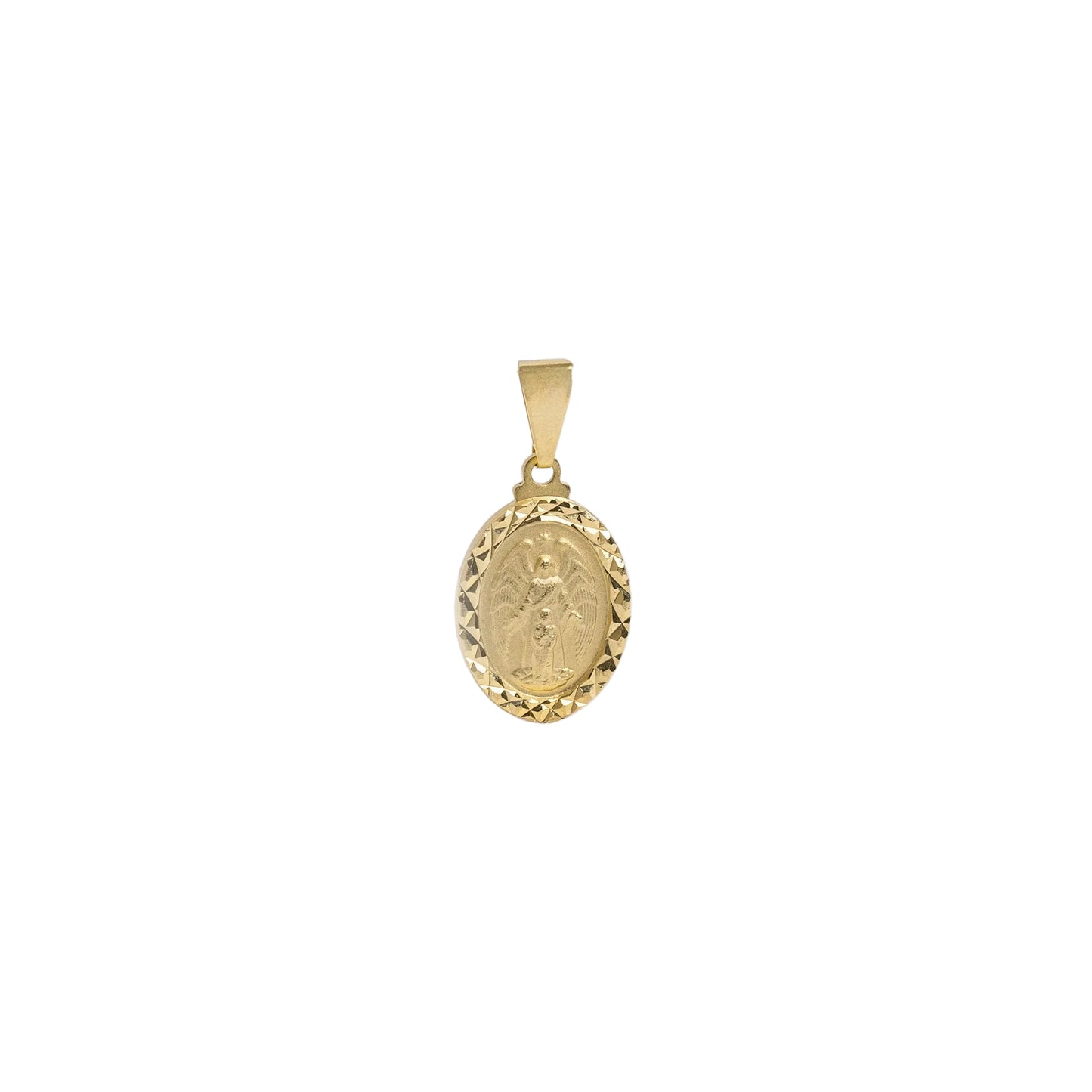 Dije Ángel Custodio Oro Laminado 18k