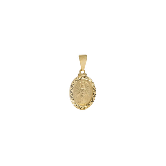 Dije Ángel Custodio Oro Laminado 18k