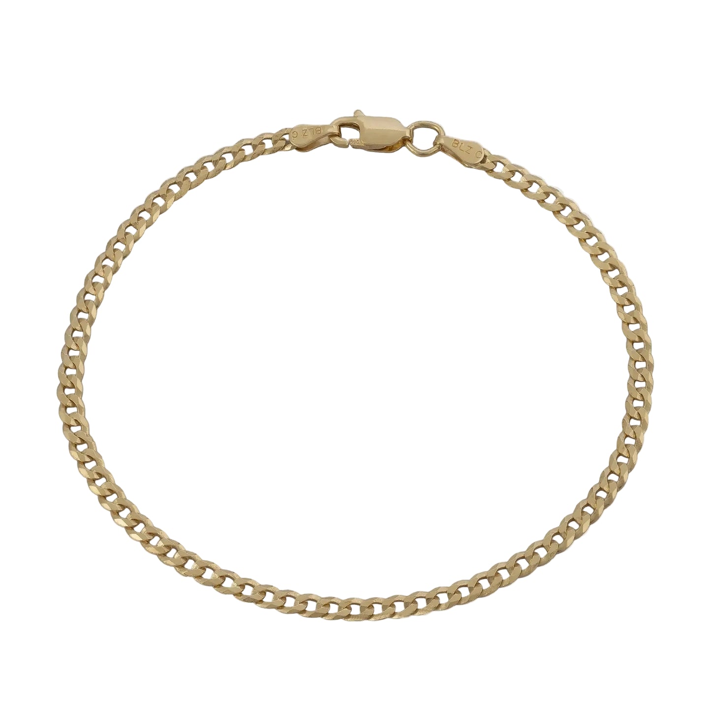 Pulsera Cubana IT Oro Laminado 18k