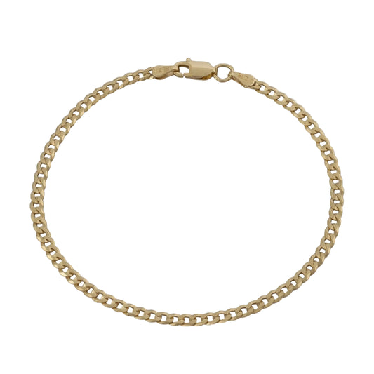Pulsera Cubana IT Oro Laminado 18k
