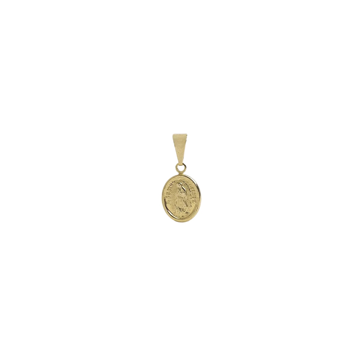 Dije Guadalupe Pequeño Oro Laminado 18k