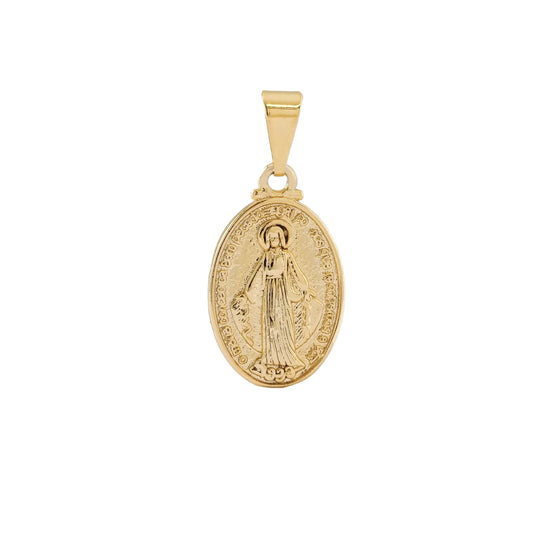 Dije Nuestra Señora Milagrosa Oro Laminado 18k