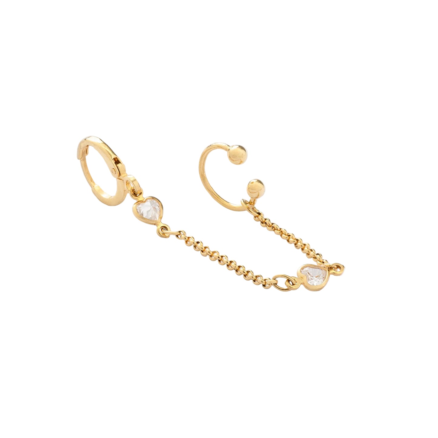 Arete Gypsy Oro Laminado 18k