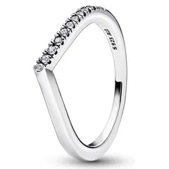 ¡OFERTA EXCLUSIVA! Anillo Irregular Pave y Liso